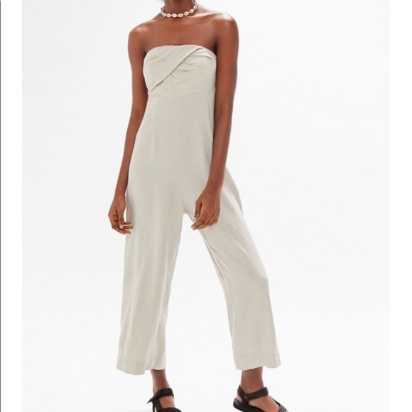 Urban Outfitters Other - UO strapless Linen jumpsuit
